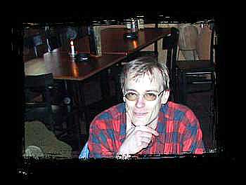 In Speyer im Cafe Triumphalis während inSPEYERed, Februar 2003